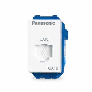 เต้ารับคอมพิวเตอร์สีขาว รุ่น WEG24886 แบรนด์ Panasonic