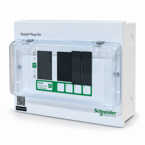 ตู้คอนซูมเมอร์ 4 ช่อง รุ่น Easy9 Plug-On แบรนด์Schneider